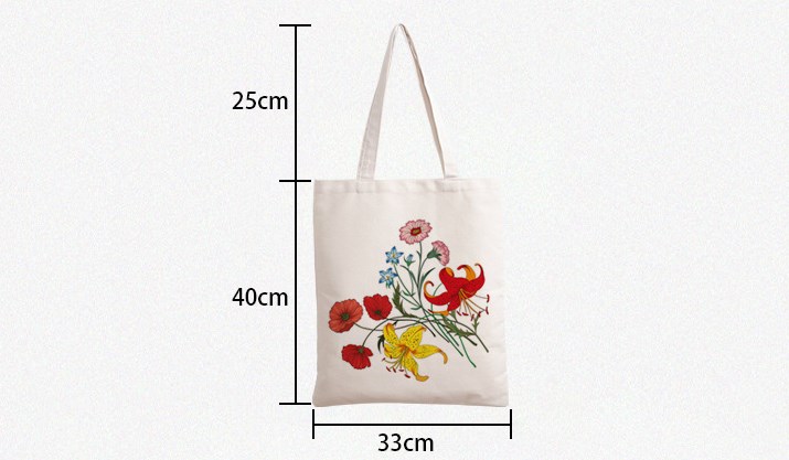 Women's Casual Flower Shopping Bags display picture 1