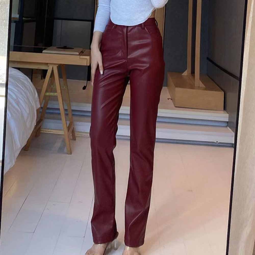 Women's Street Casual Solid Color Full Length Casual Pants display picture 5
