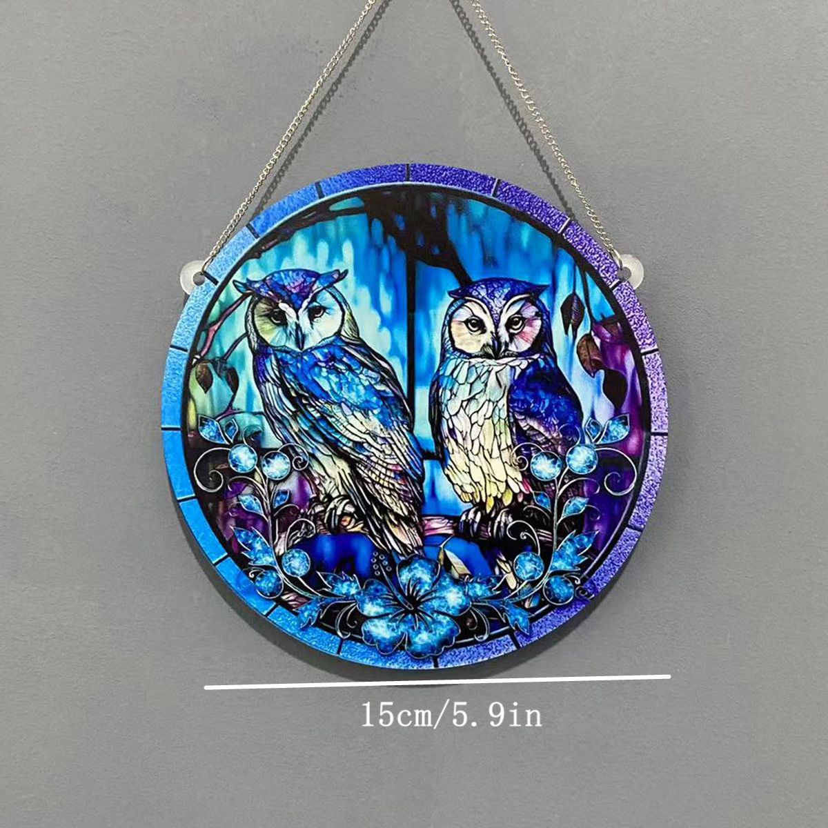 Halloween Owl Arylic Party Hanging Ornaments Decorative Props display picture 1
