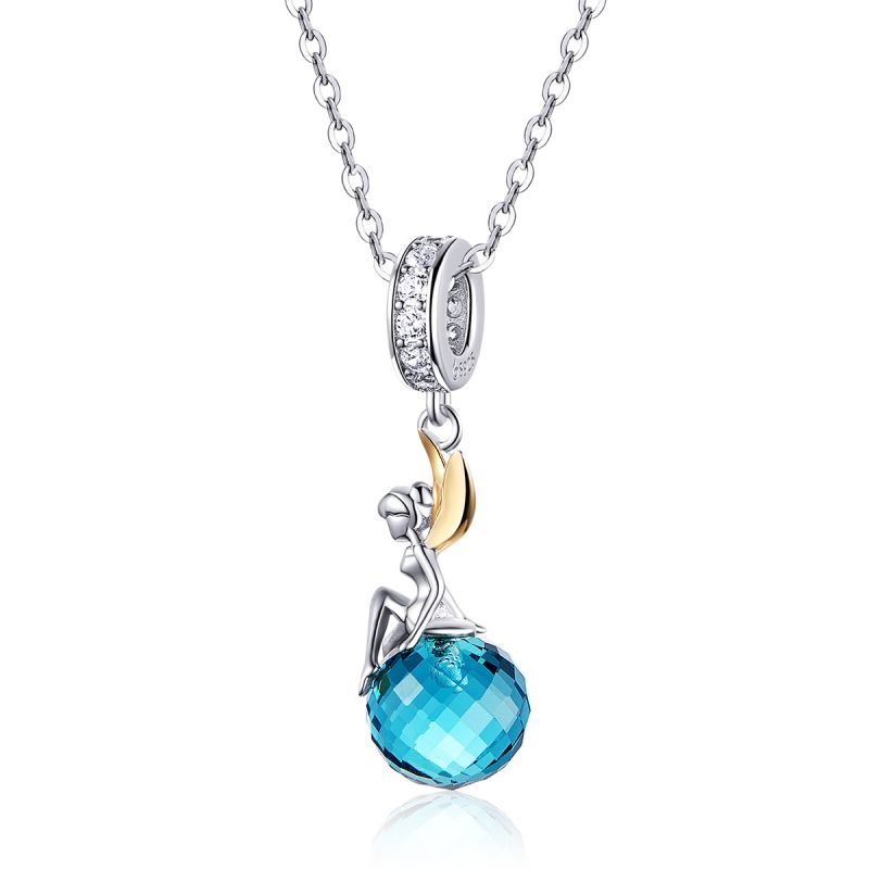 غير رسمي شكل القلب الفضة الاسترليني ترصيع الزركون اكسسوارات المجوهرات display picture 2