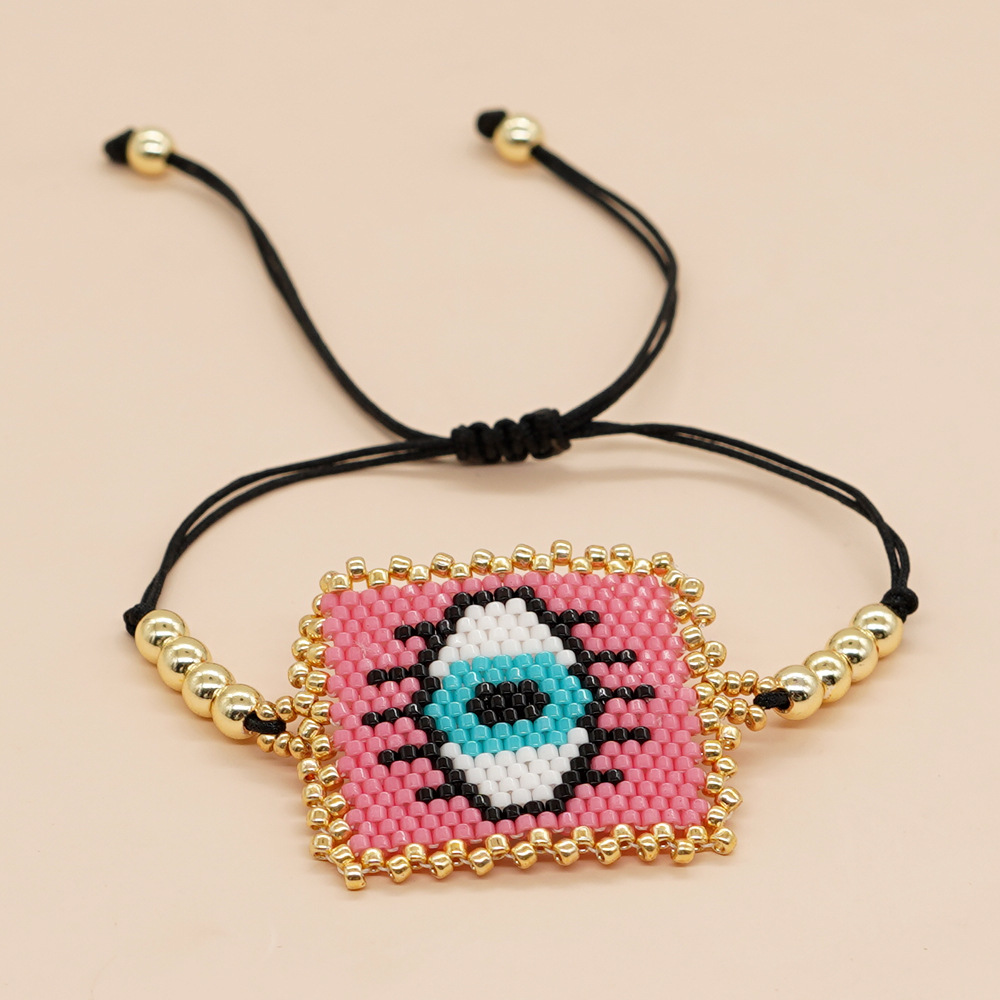 Ethnic Style Square Seed Bead Beaded Women's Bracelets display picture 3