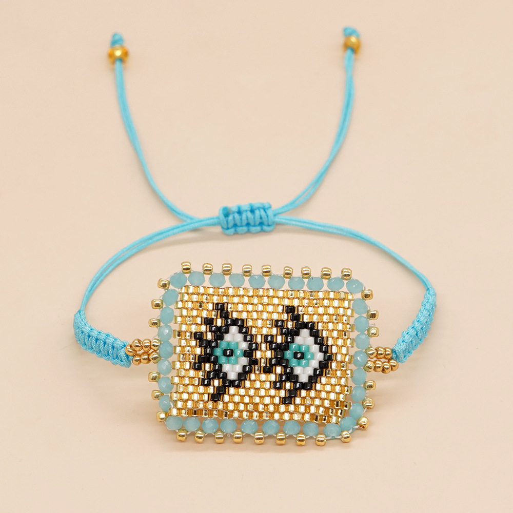 Ethnic Style Square Seed Bead Beaded Women's Bracelets display picture 10