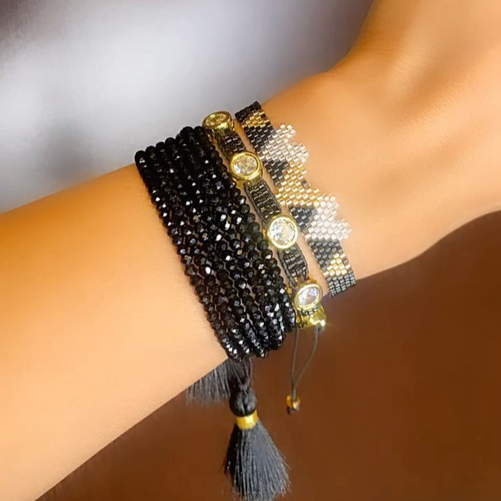 Bohemian Streetwear Geometric Mixed Materials Women's Bracelets display picture 1