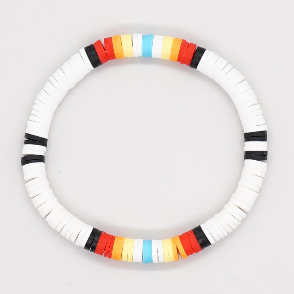 Dame Multicolore Argile Molle Unisexe Bracelets display picture 12