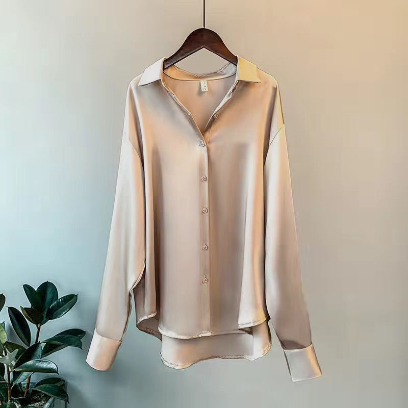 Women's Blouse Long Sleeve Blouses Elegant Solid Color display picture 5