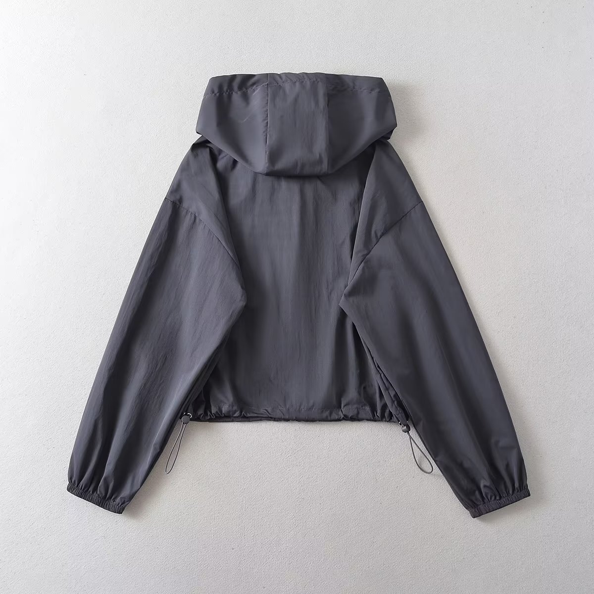 Women's Casual Solid Color Pocket Zipper Coat Jacket display picture 11