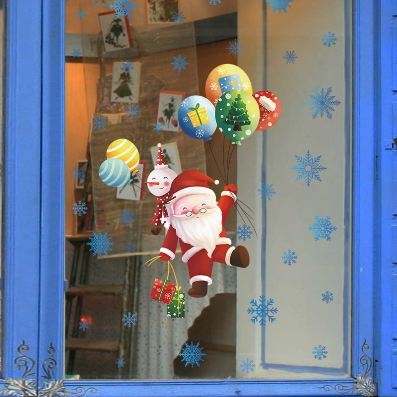 عيد الميلاد غير رسمي جذاب بابا نويل ندفة الثلج Pvc display picture 8