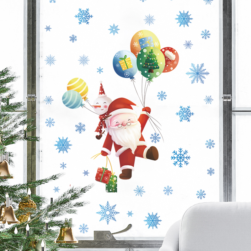Christmas Casual Cute Santa Claus Snowflake Pvc display picture 6