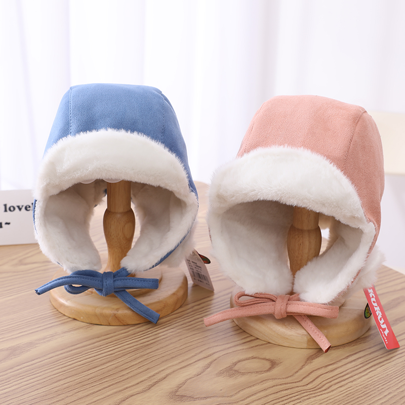 Children Unisex Cute Solid Color Beanie Hat display picture 14