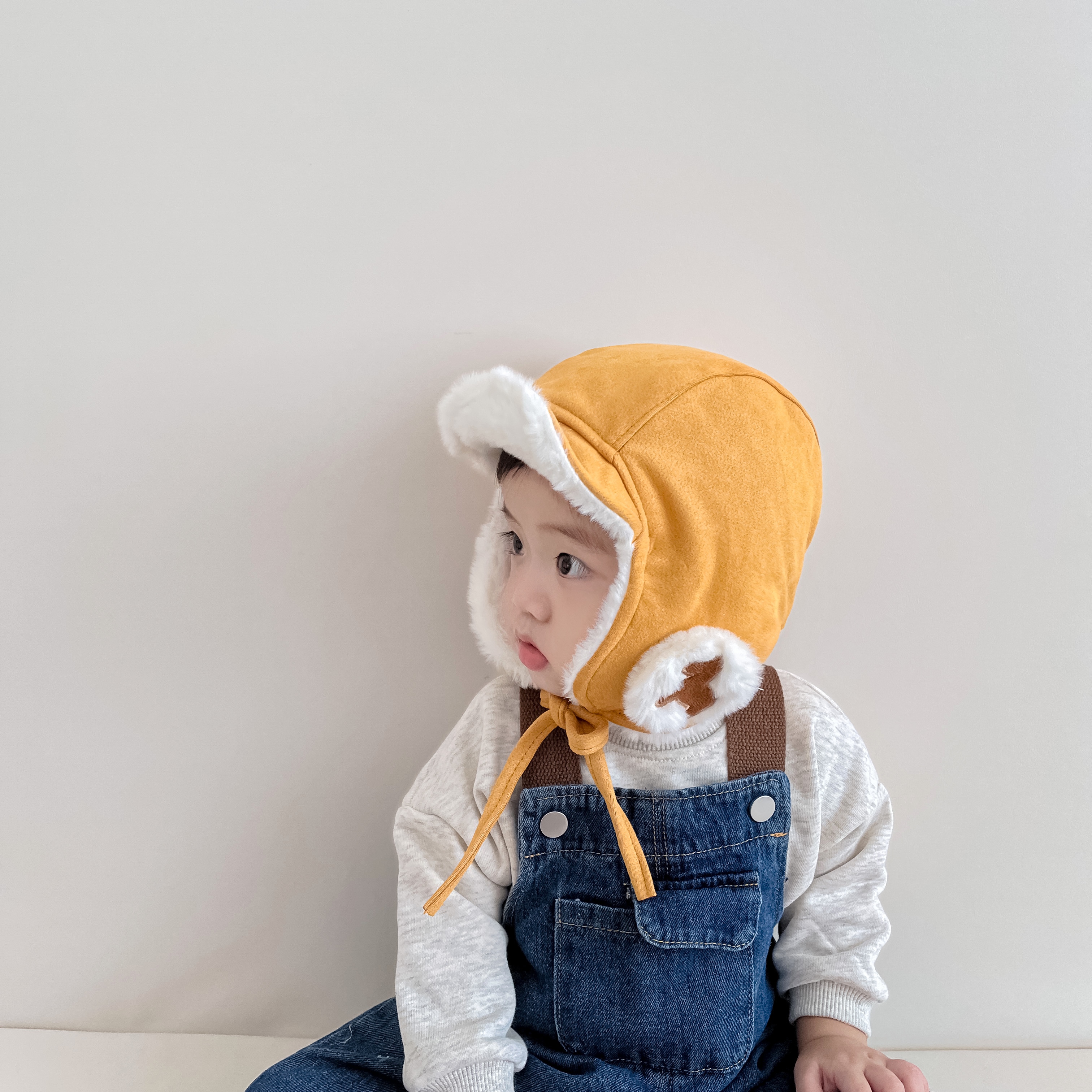 Children Unisex Cute Solid Color Beanie Hat display picture 19