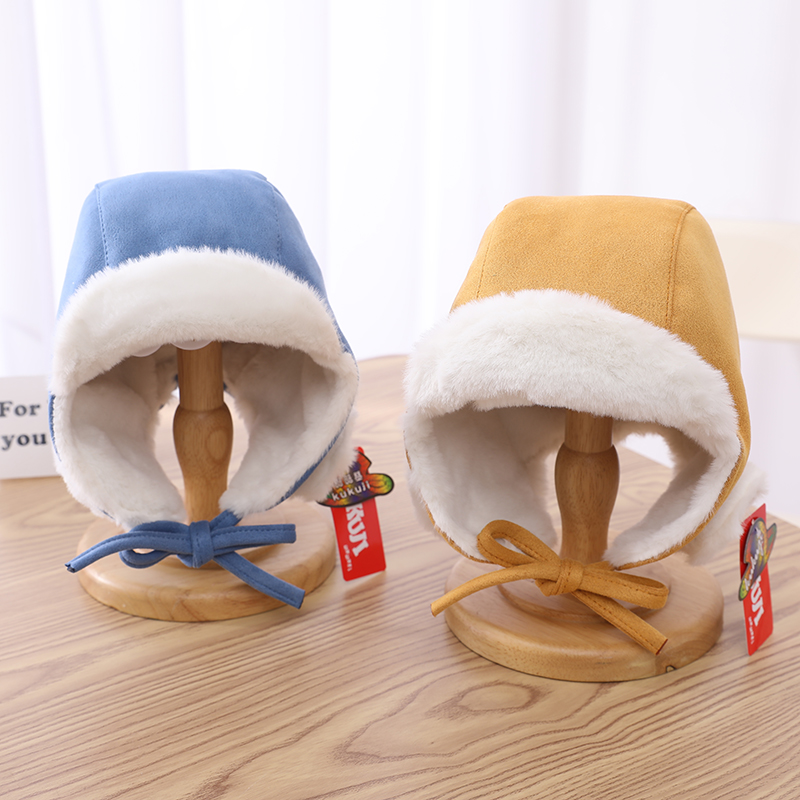 Children Unisex Cute Solid Color Beanie Hat display picture 2