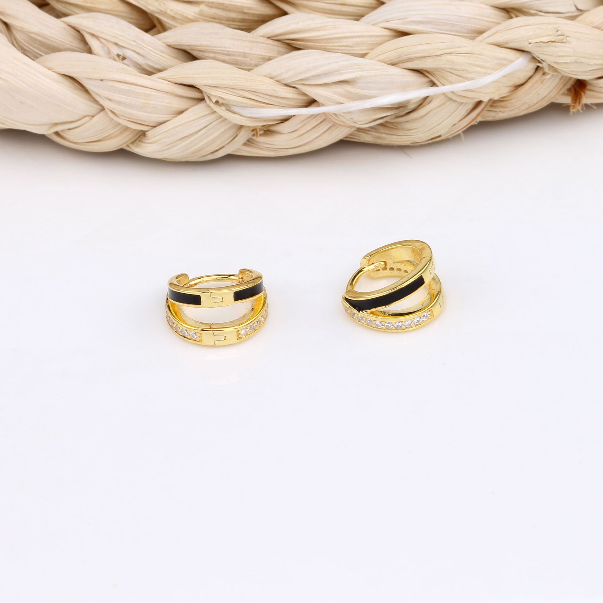 1 Pair Basic Lady Geometric Plating Sterling Silver Earrings display picture 7