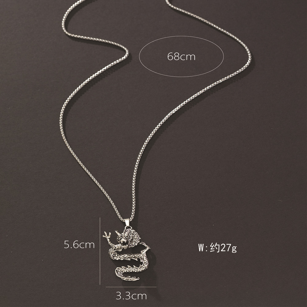 Exaggerated Animal Stainless Steel Alloy Plating Unisex Pendant Necklace display picture 2