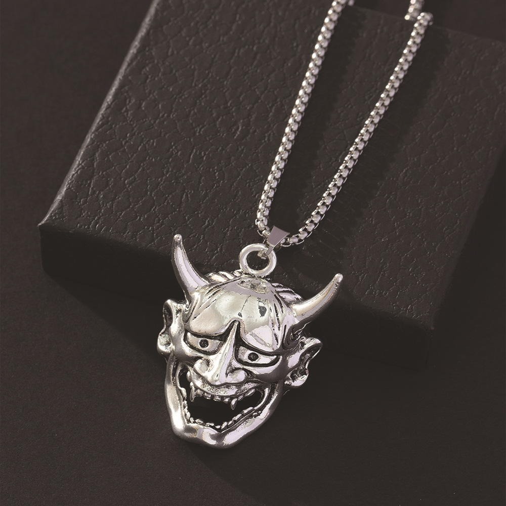 Hip-hop Ghost Stainless Steel Alloy Plating Unisex Pendant Necklace display picture 3
