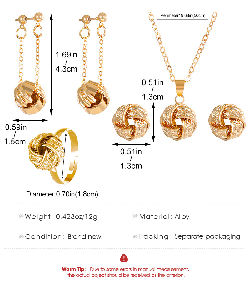 Ig Style Simple Style Geometric 14k Gold Plated Silver Plated Alloy Wholesale Rings Earrings Necklace display picture 1