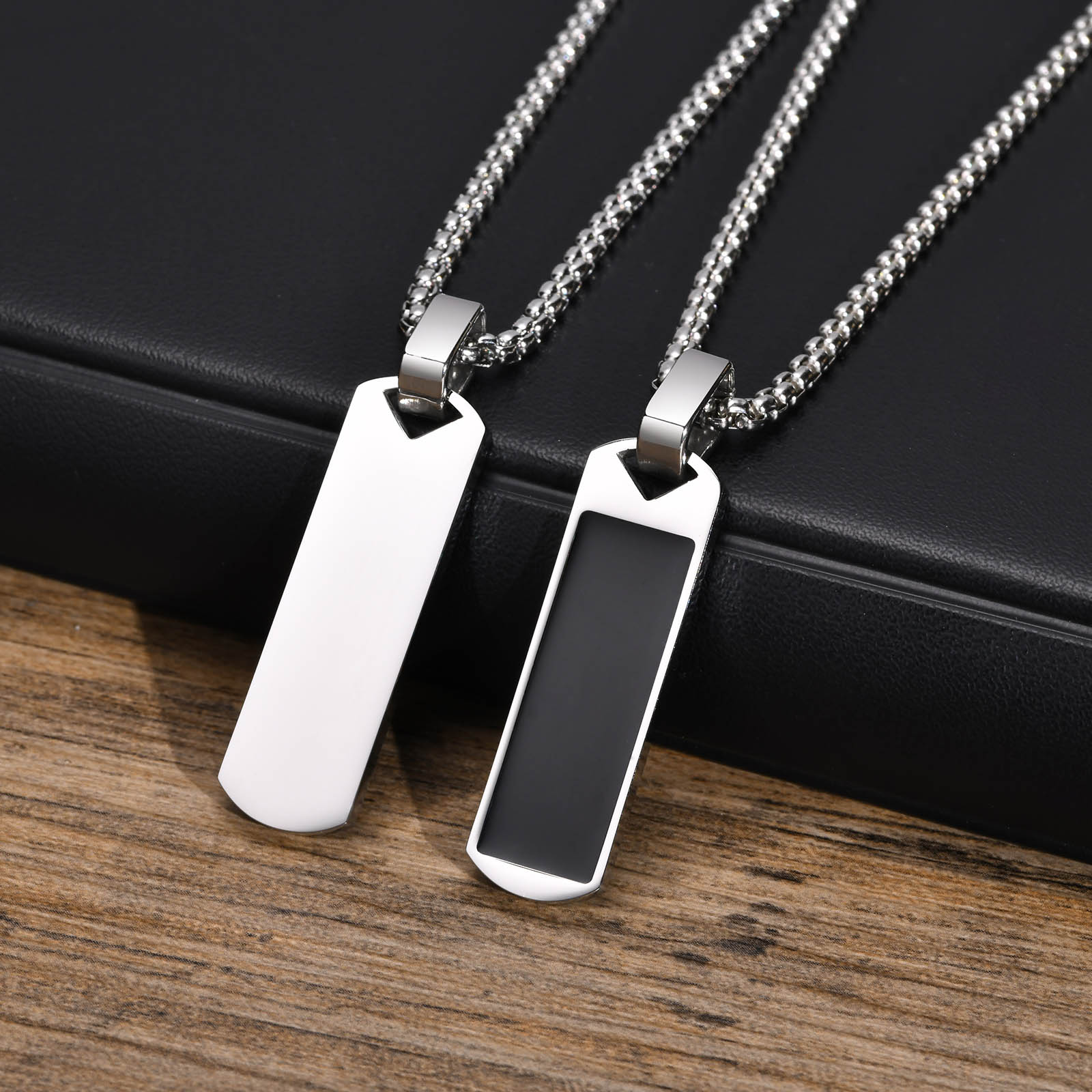 Casual Solid Color 304 Stainless Steel Inlay Agate Men'S display picture 4