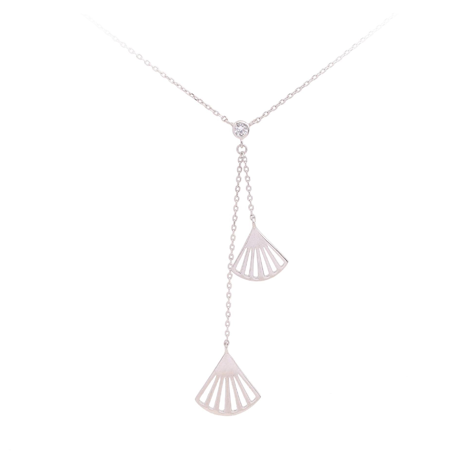 Simple Style Shell Sterling Silver Pendant Necklace In Bulk display picture 3