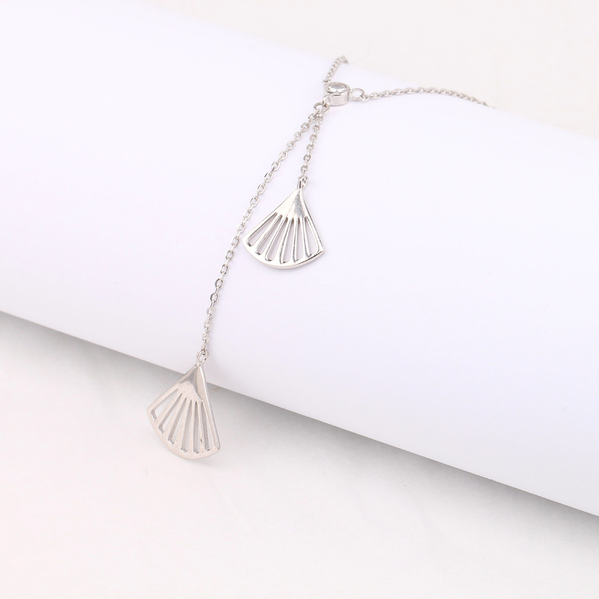 Simple Style Shell Sterling Silver Pendant Necklace In Bulk display picture 8
