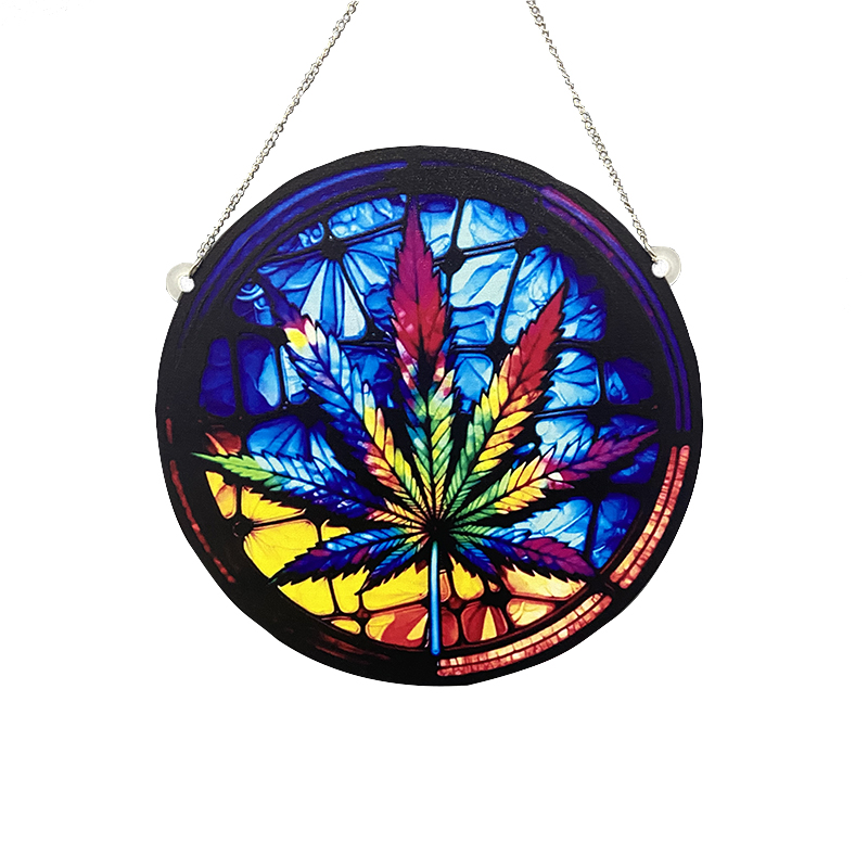 Pastoral Maple Leaf Arylic Indoor display picture 2