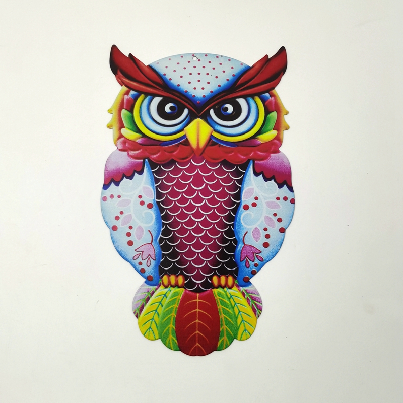 Mignon Hibou Le Fer Autocollant Mural Décorations Artificielles display picture 2