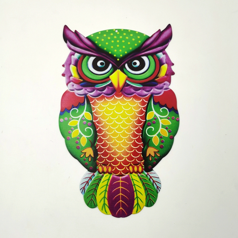 Cute Owl Iron Wall Sticker Artificial Decorations display picture 3