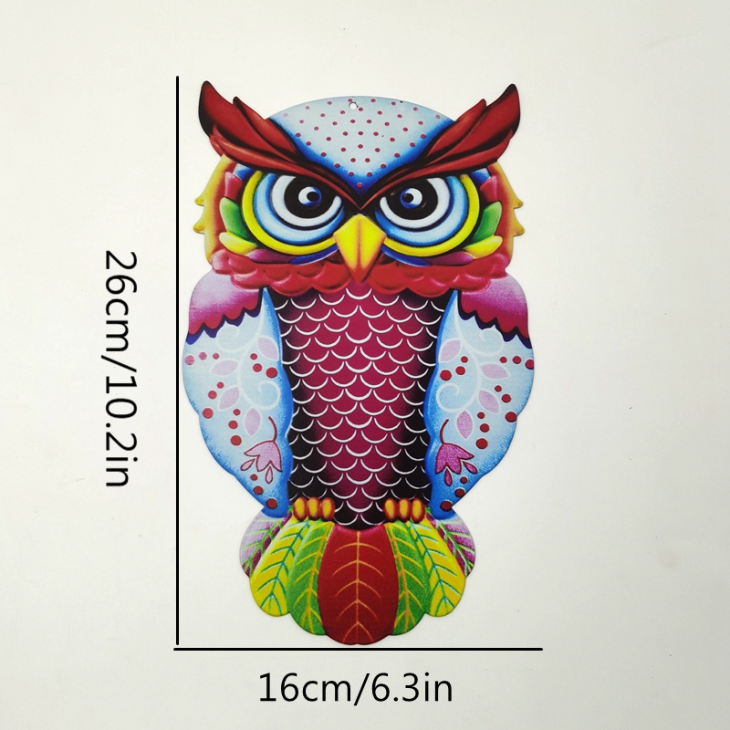 Cute Owl Iron Wall Sticker Artificial Decorations display picture 5