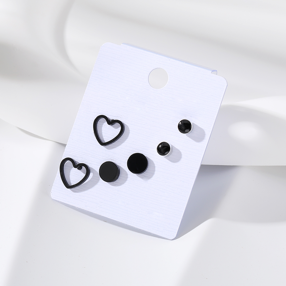 1 Set Cute Simple Style Butterfly Alloy Ear Studs display picture 3