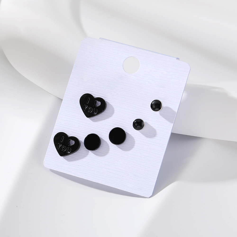 1 Set Cute Simple Style Butterfly Alloy Ear Studs display picture 5