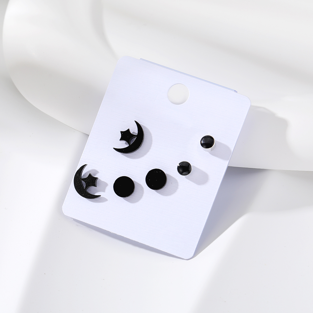 1 Set Cute Simple Style Butterfly Alloy Ear Studs display picture 1