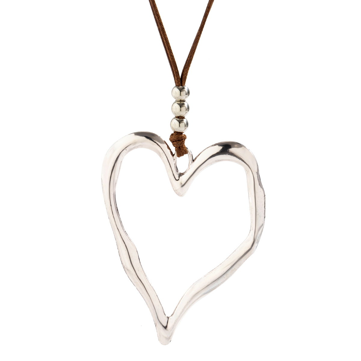 Vintage Style Vacation Simple Style Heart Shape Alloy Women's Necklace display picture 3