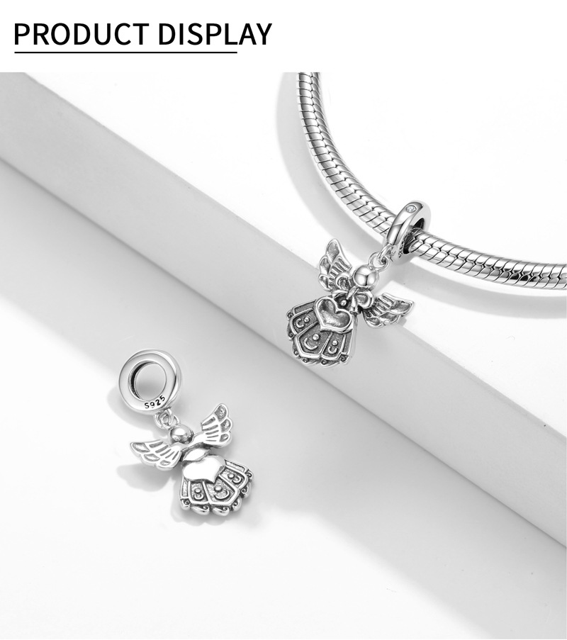 Sweet Heart Shape Bow Knot Sterling Silver Jewelry Accessories display picture 4