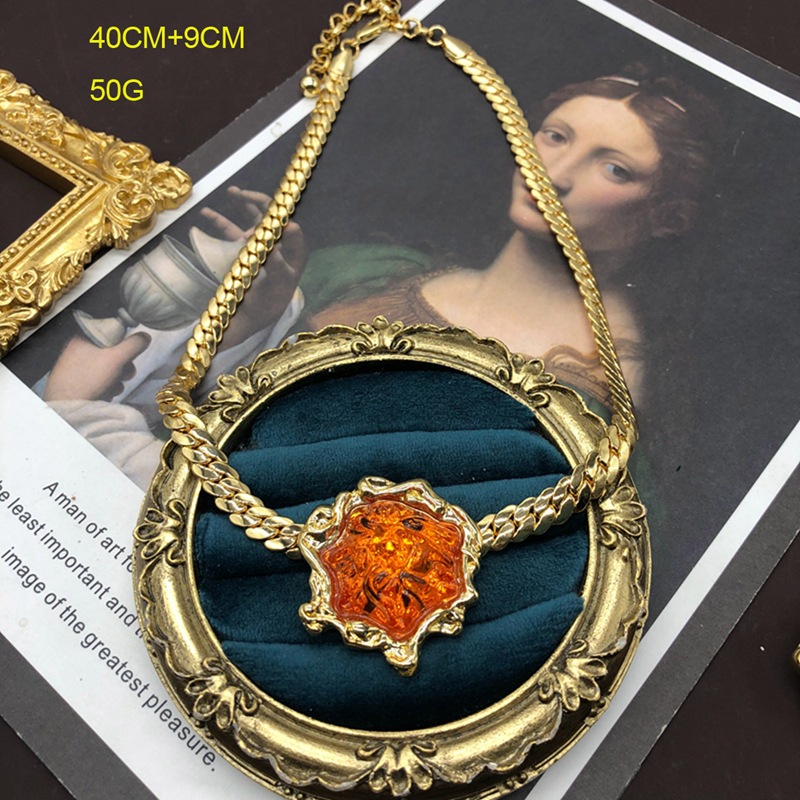 Vintage Style Simple Style Irregular Color Block Resin Alloy Wholesale Jewelry Set display picture 3