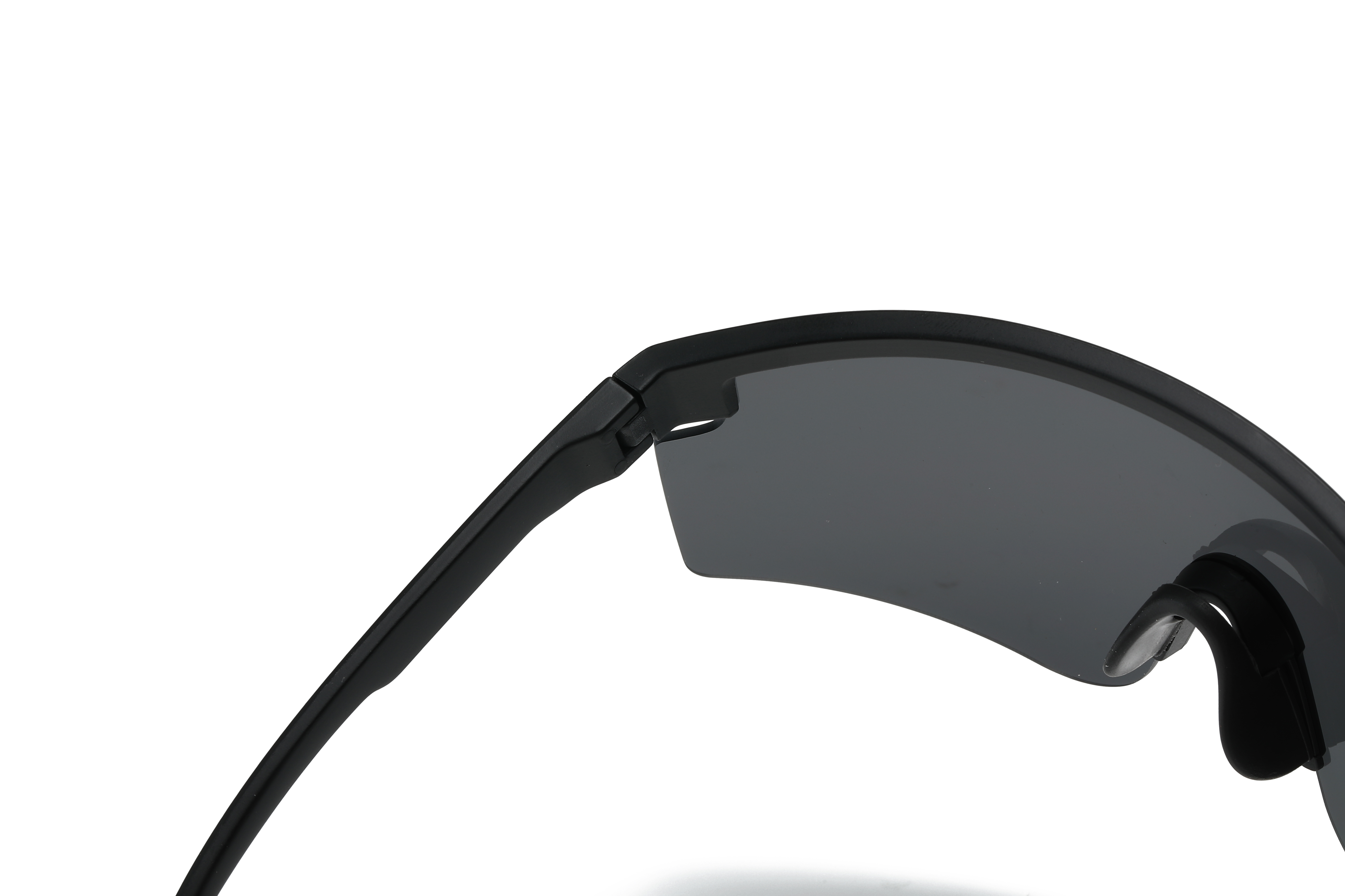 Sports Gradient Color Pc Uv Protection Sport Biker Half Frame Clips Glasses display picture 18