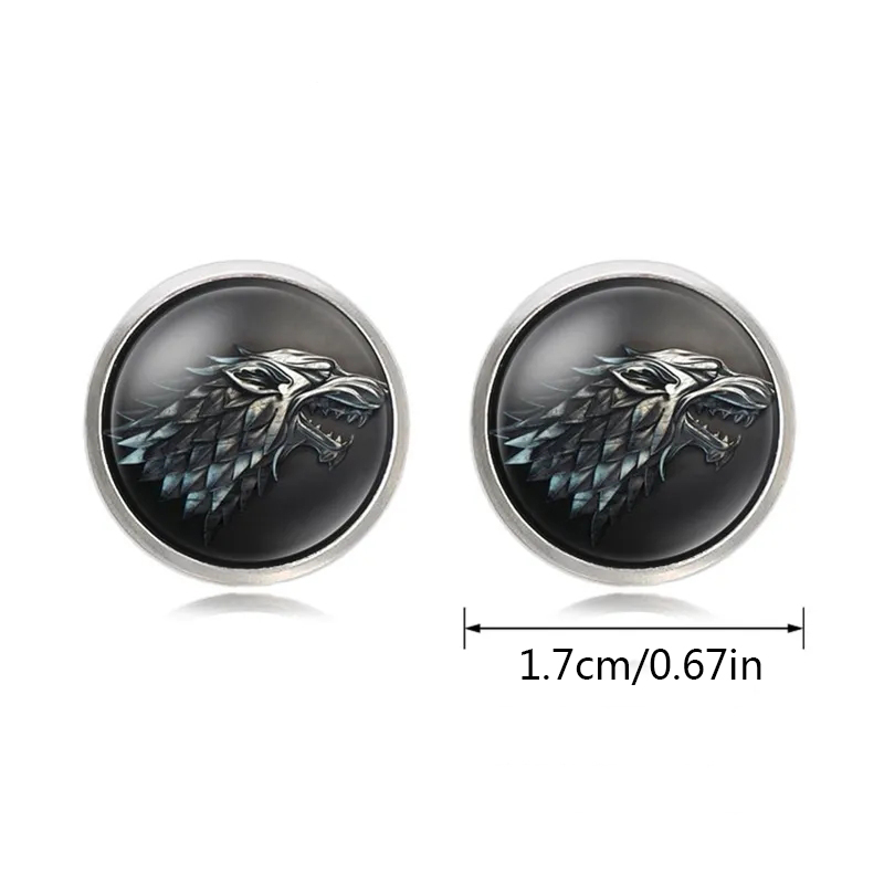 Classic Style Commute Animal Alloy Men's Cufflinks display picture 4