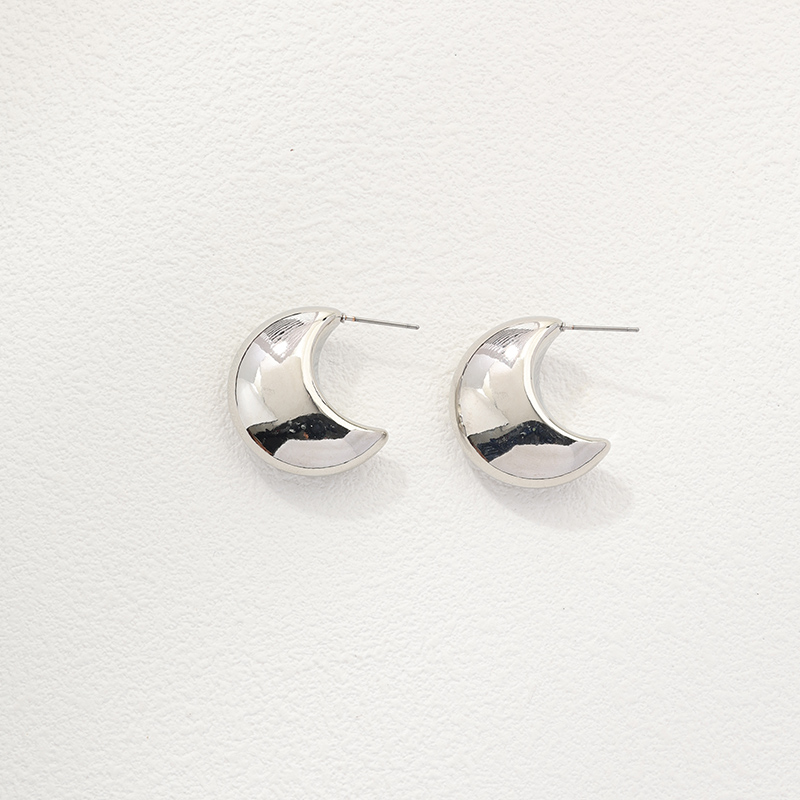 1 Piece Elegant Nordic Style Geometric Alloy Ear Studs display picture 1