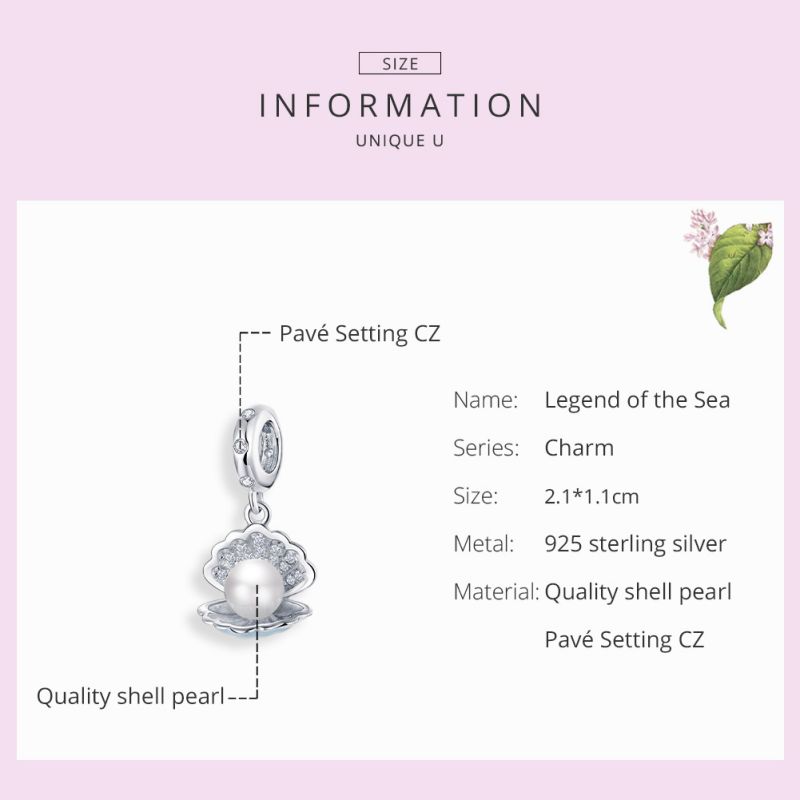 Casual Sea Pearl Mermaid Sterling Silver Beaded Inlay Zircon Jewelry Accessories display picture 1