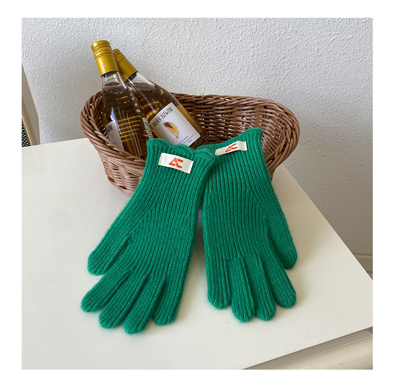 Frau Süß Preppy-stil Süss Einfarbig Handschuhe 1 Paar display picture 6