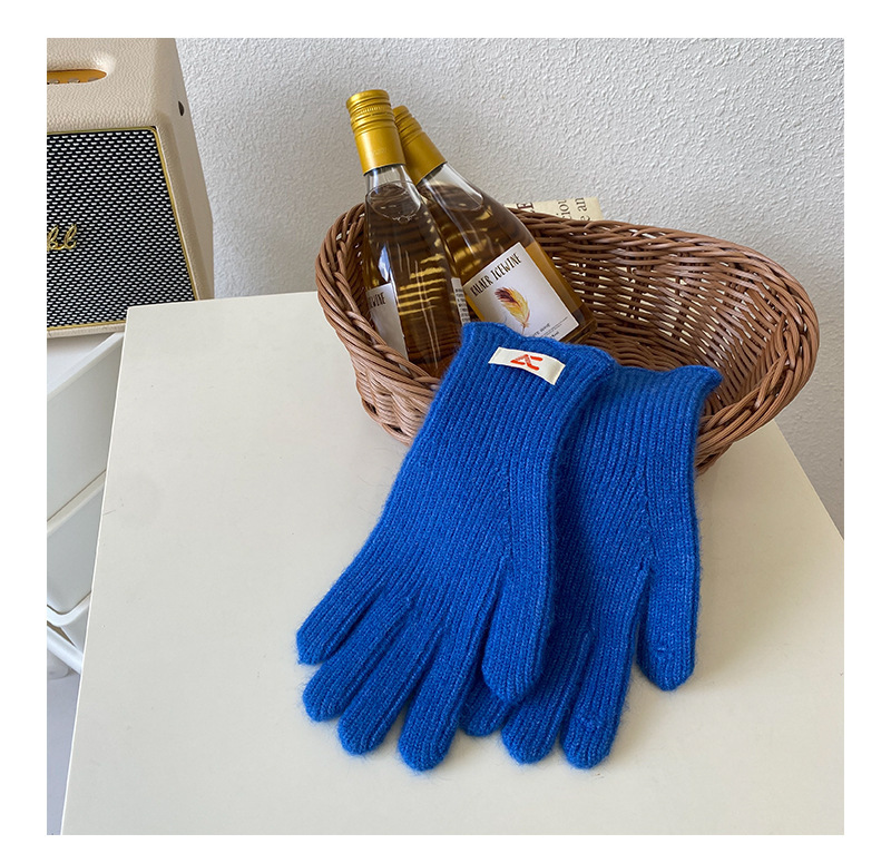Frau Süß Preppy-stil Süss Einfarbig Handschuhe 1 Paar display picture 7