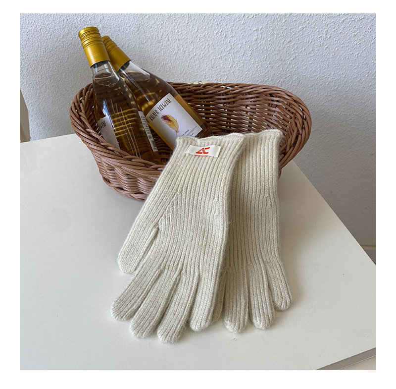 Frau Süß Preppy-stil Süss Einfarbig Handschuhe 1 Paar display picture 9