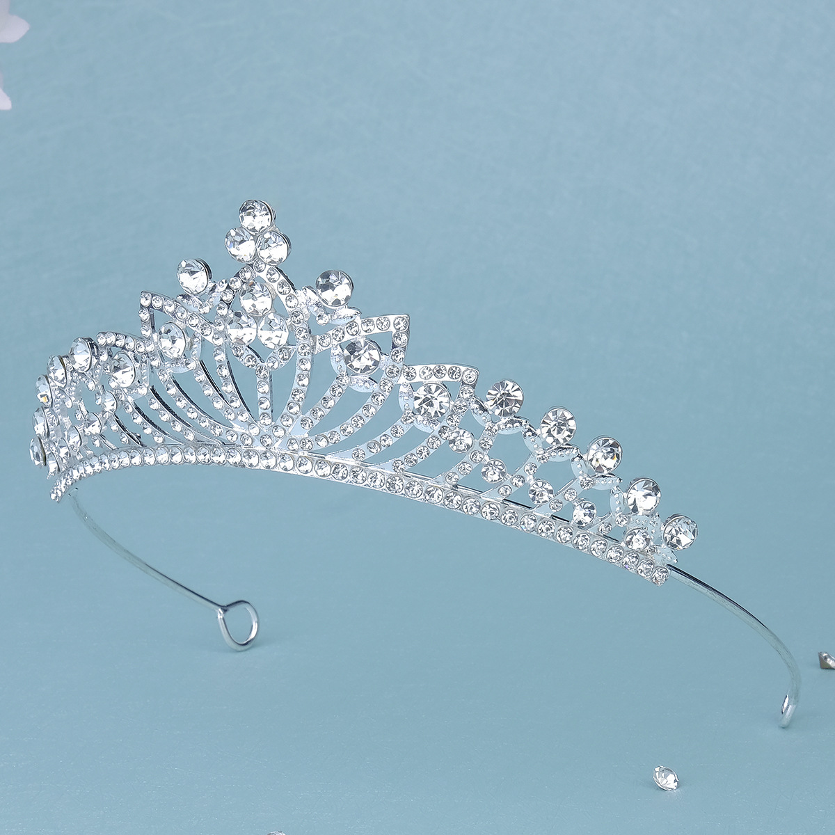 Sweet Crown Alloy Diamond Crown display picture 5