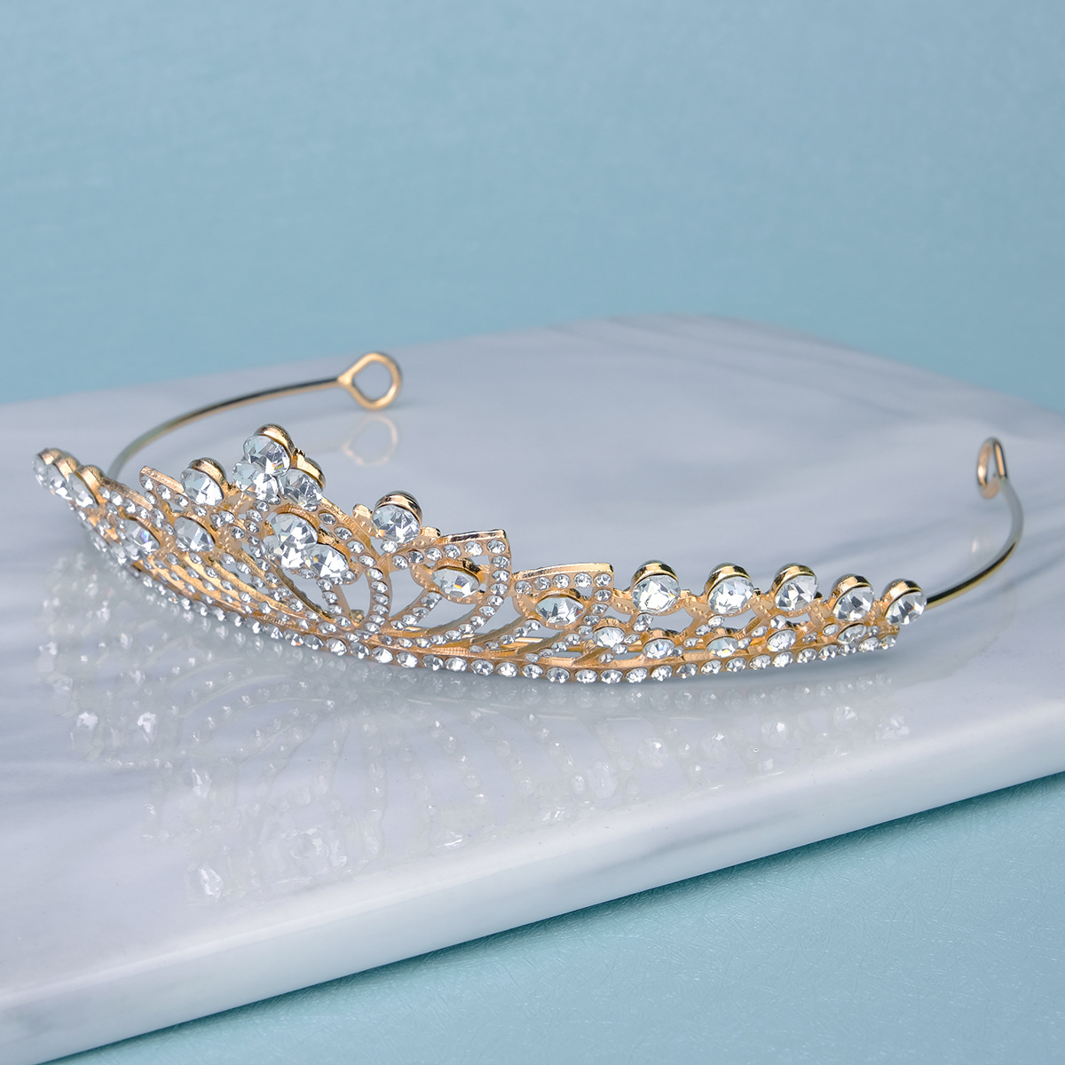 Sweet Crown Alloy Diamond Crown display picture 9