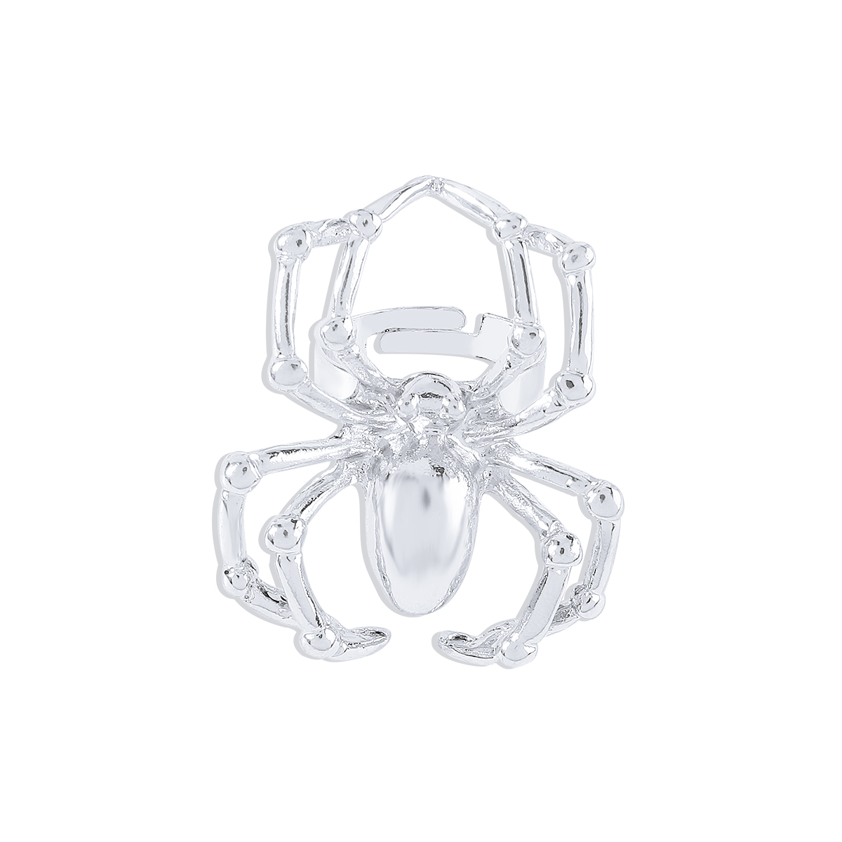 Punk Streetwear Spider Alloy Hollow Out Halloween Women's Rings display picture 1