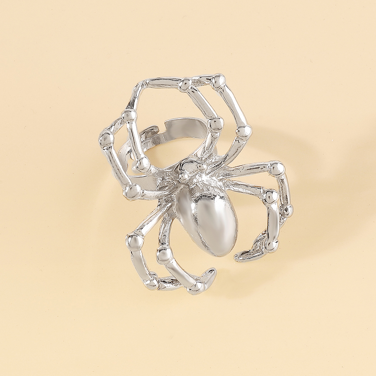 Punk Streetwear Spider Alloy Hollow Out Halloween Women's Rings display picture 7