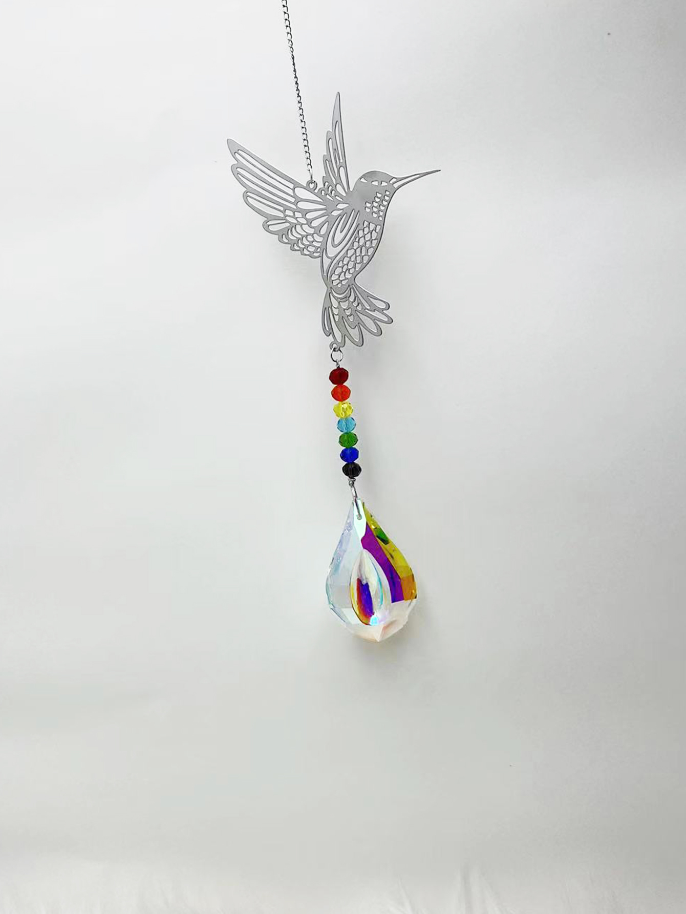 Streetwear Bird Stainless Steel Crystal Holiday Decorative Props display picture 1