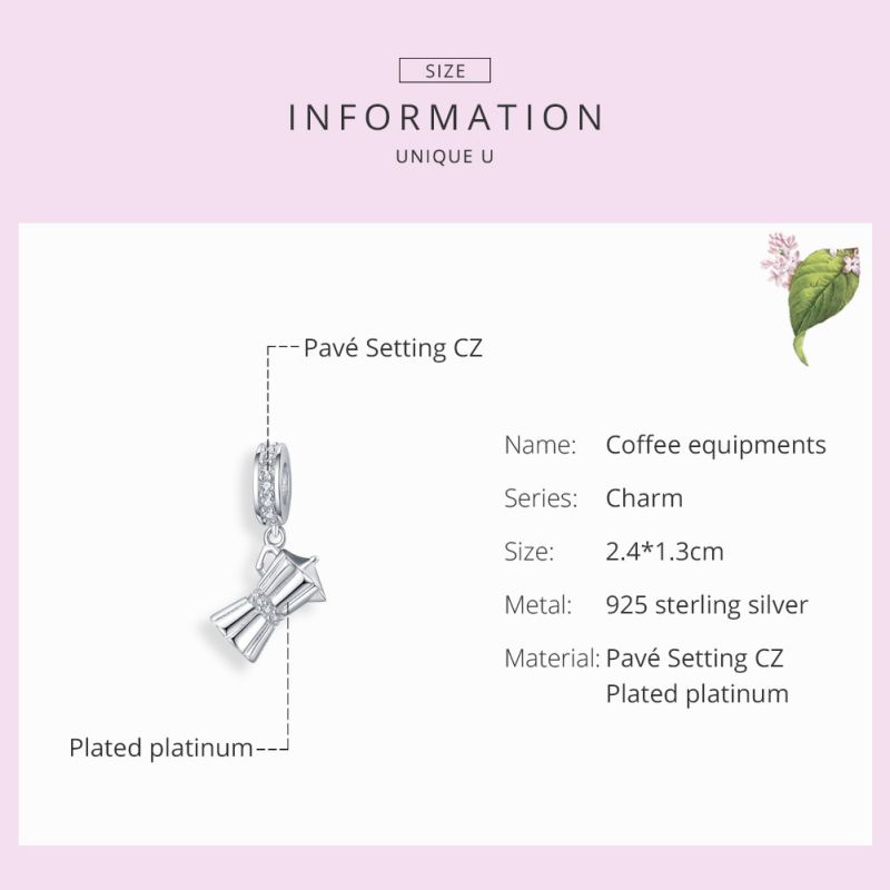 Casual Handmade Novelty Cup Zircon Sterling Silver Wholesale Jewelry Accessories display picture 6