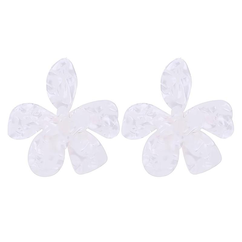 1 Pair Exaggerated Flower Arylic Ear Studs display picture 4