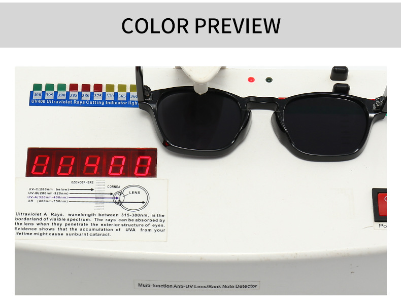 Simple Style Gradient Color Solid Color Pc Square Full Frame Glasses display picture 3
