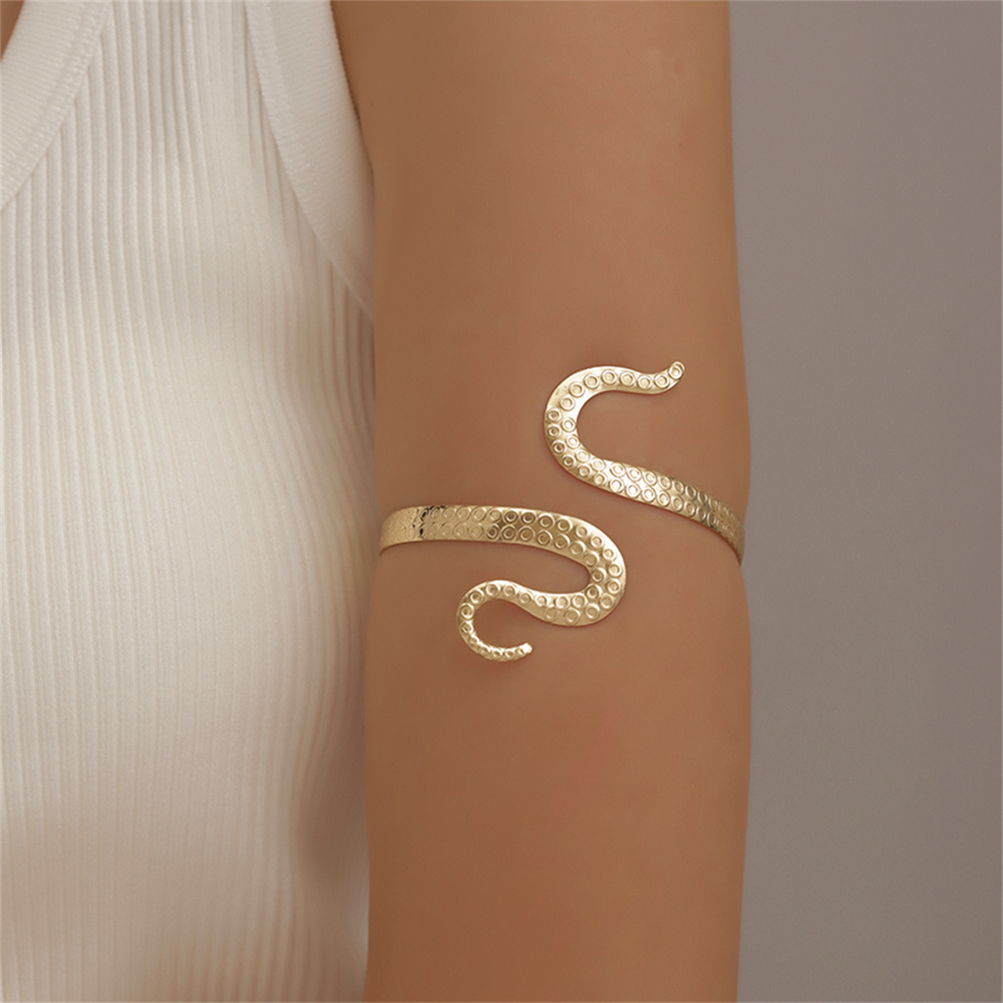Sexy Snake Metal Women's Bangle display picture 3