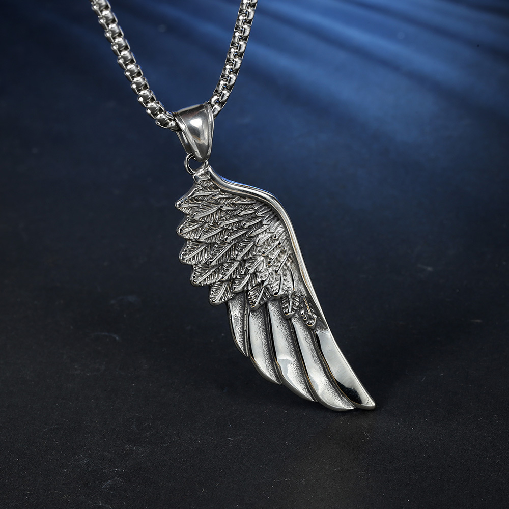 Classic Style Wings Stainless Steel None 18K Gold Plated Rhodium Plated Women's display picture 4