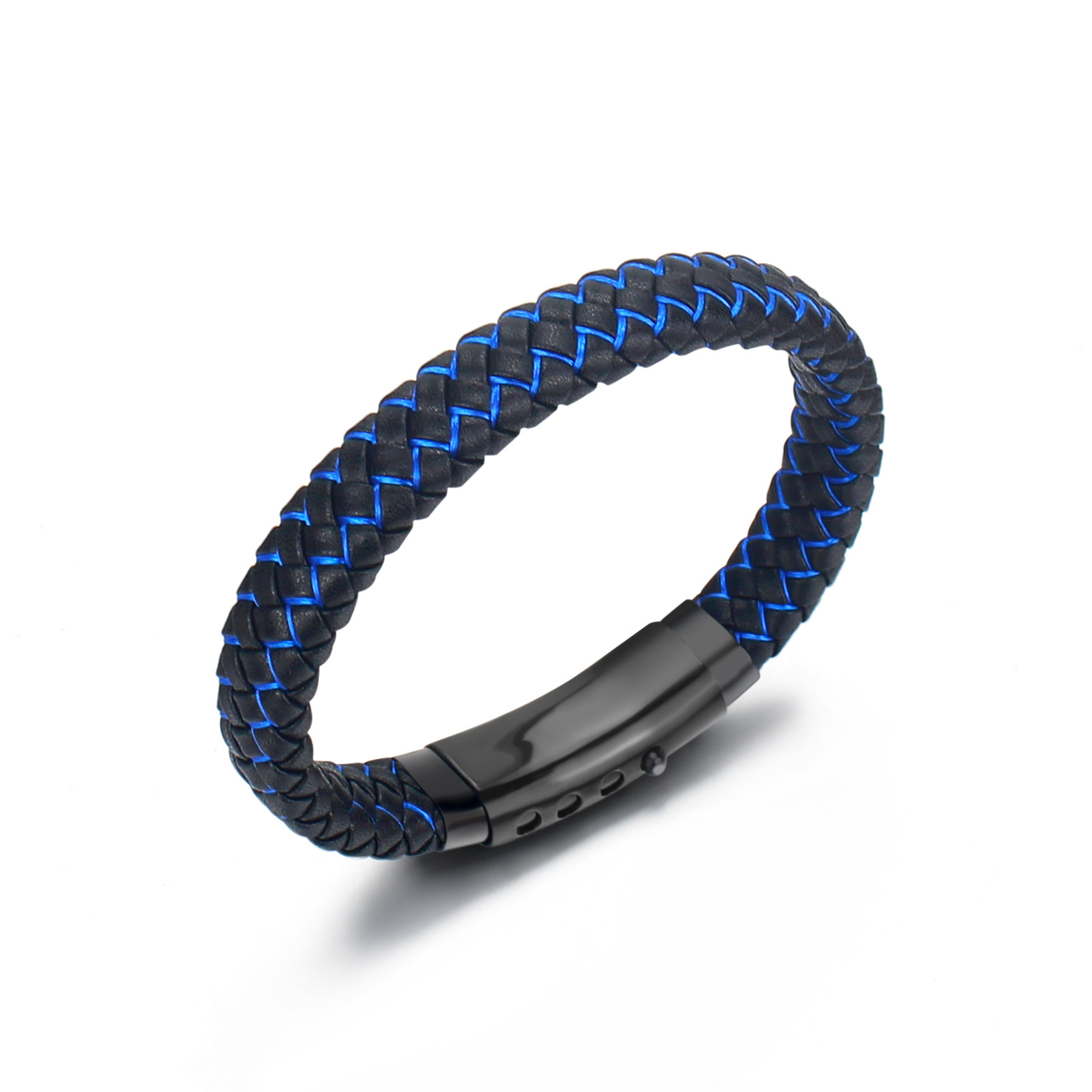 Casual Streetwear Geometric Titanium Steel Men's Bracelets display picture 1